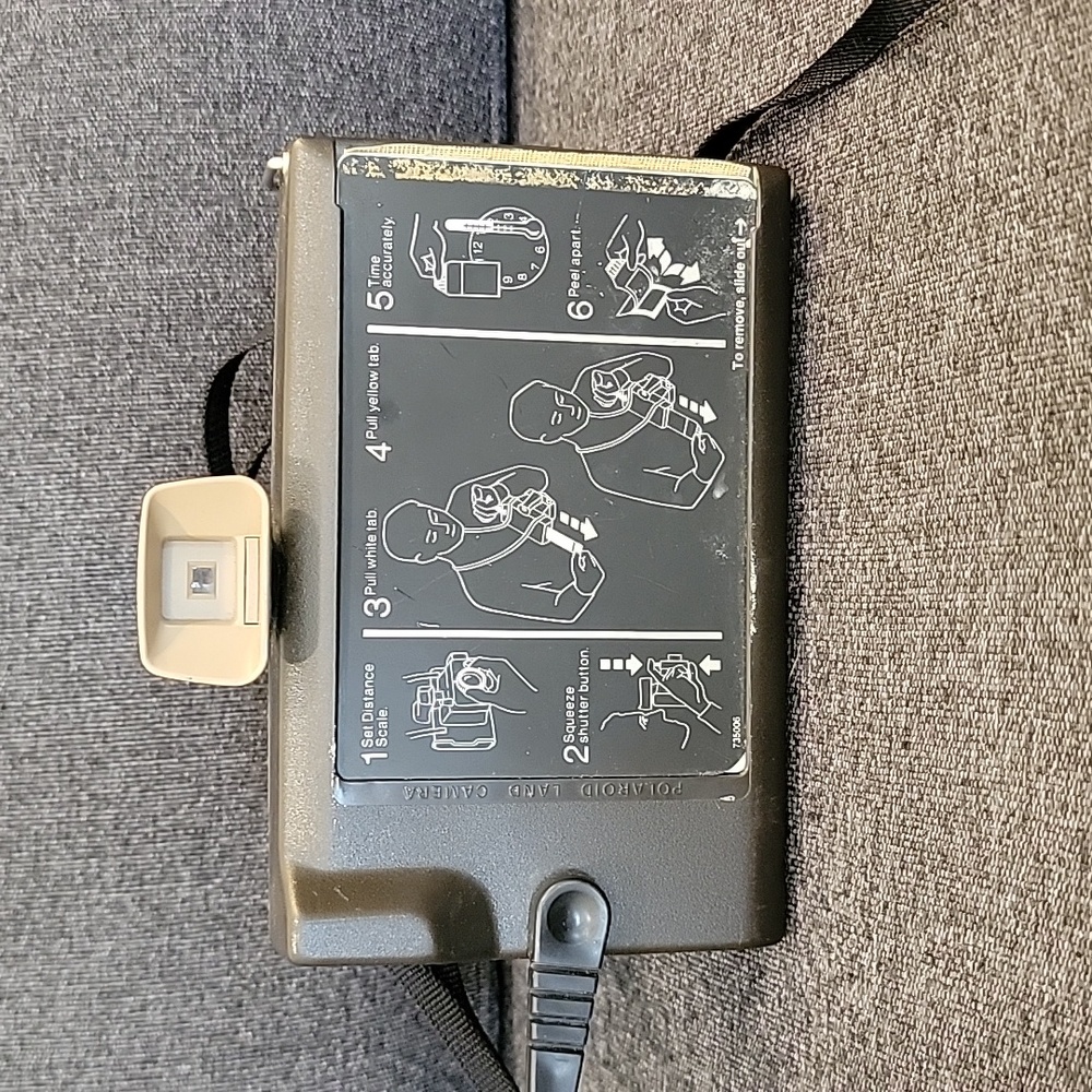 Polaroid Sears Vintage Special Minute Maker Camera - Black and Tan - Picture 2 of 4